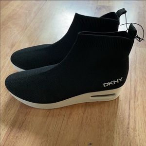 Brand New DKNY mesh black shoes.
